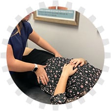 Prenatal chiropractic tile