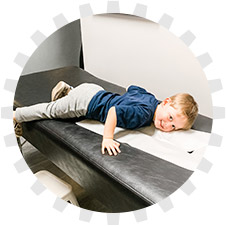 Pediatric chiropractic tile