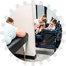 Whole family chiropractic tile